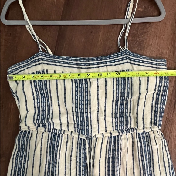 Lovestitch Striped Blue and White Maxi Dress - Picture 6 of 9
